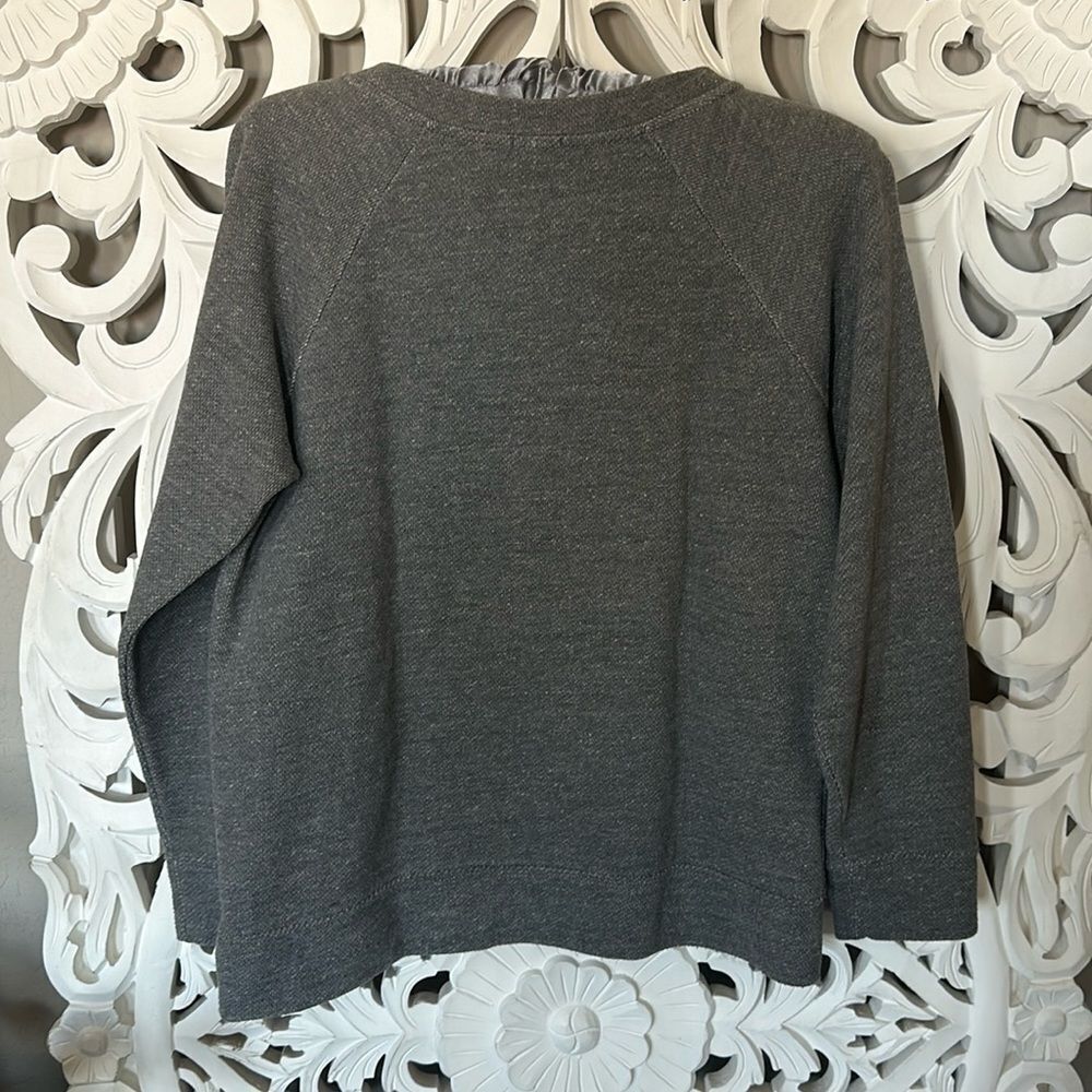 J. Crew rhino sequin sweatshirt RARE - Picture 6 of 6